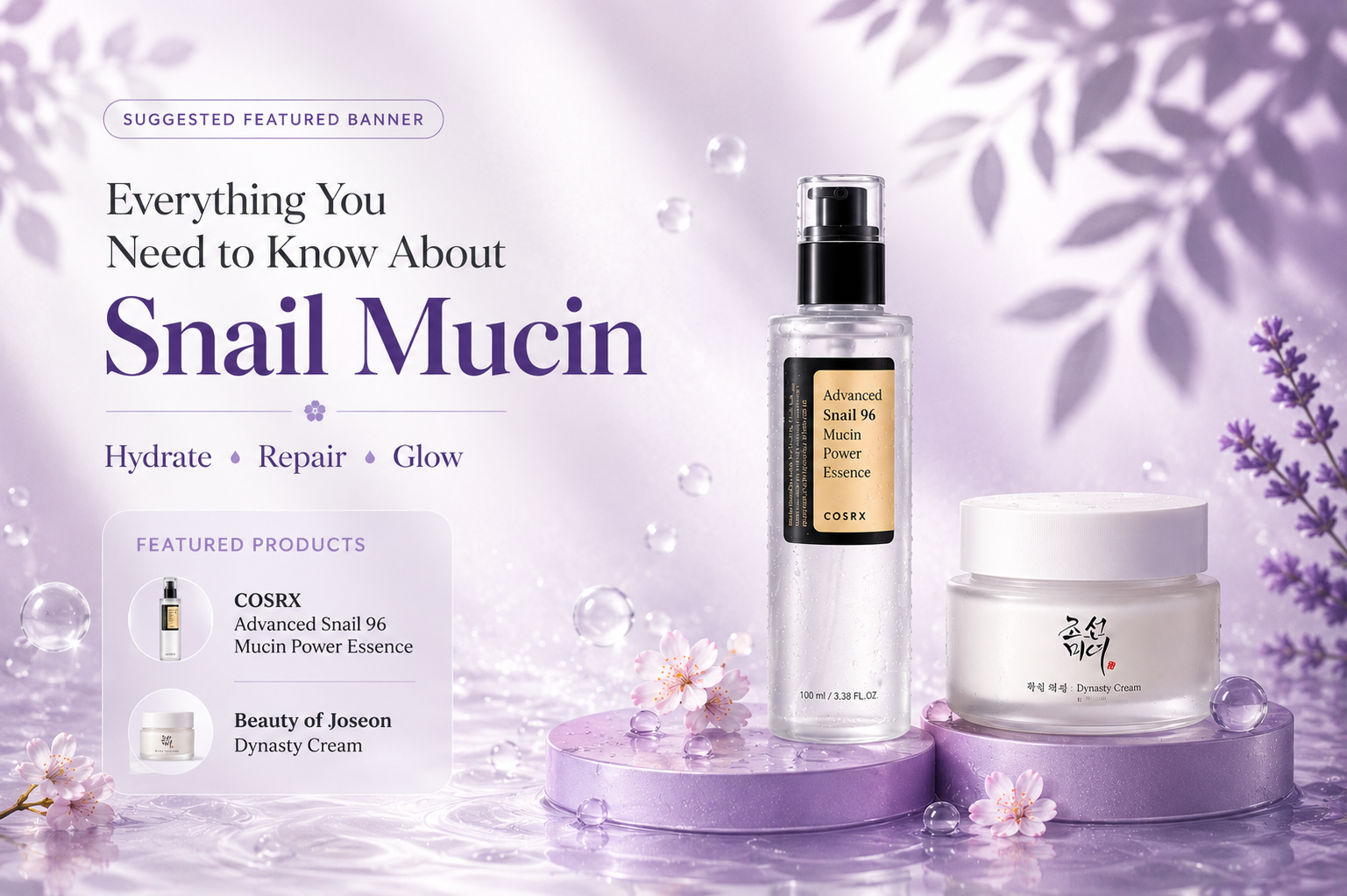 Everything You Need to Know About Snail Mucin | Benefits, Uses & Skincare Guide | Lulwa Beauty