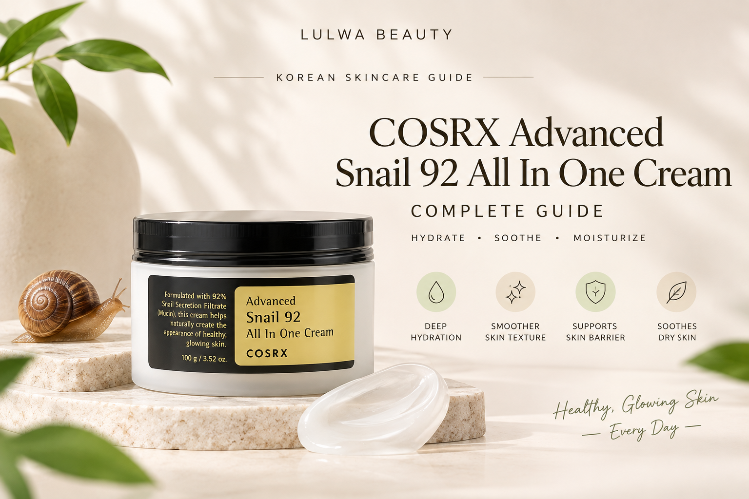 COSRX Advanced Snail 92 All In One Cream: Complete Guide
