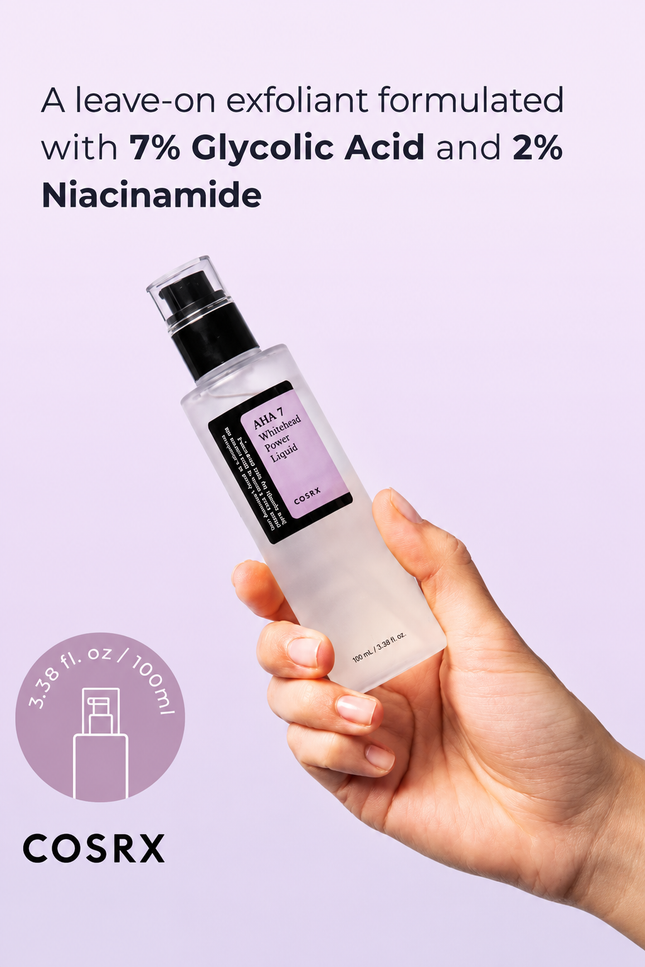 COSRX | Aha 7 Whitehead Power Liquid Whitehead Remover 100ml