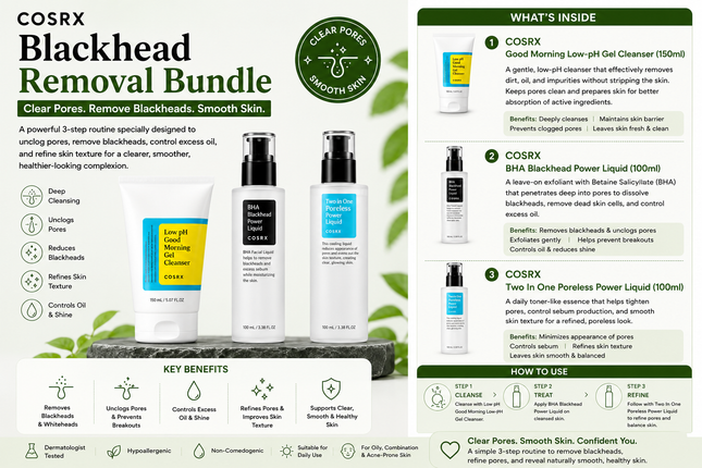 COSRX Blackhead Removal Bundle