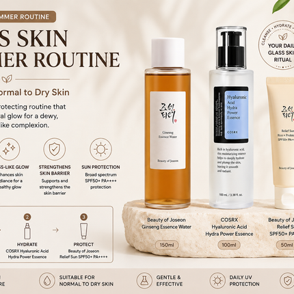 Glass Skin Summer Routine
