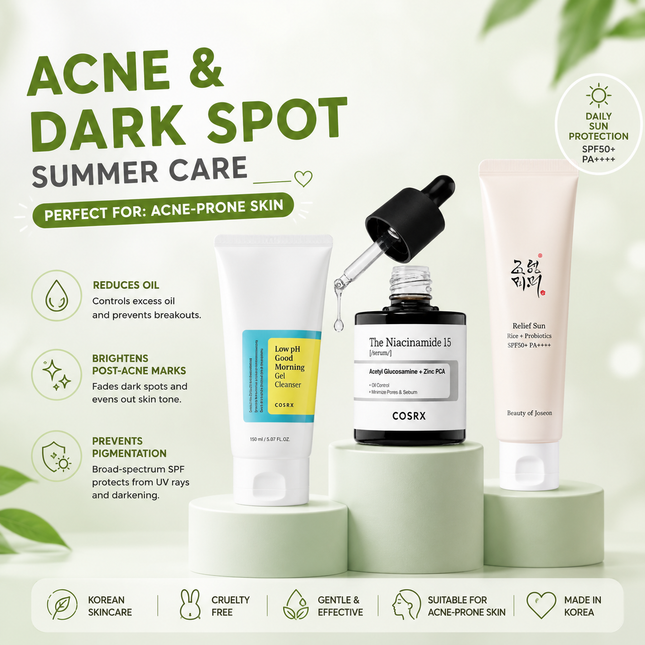 Acne & Dark Spot Summer Care