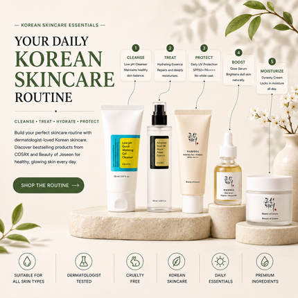 Your Daily Korean Skincare Routine