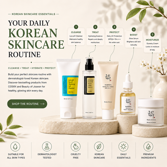 Your Daily Korean Skincare Routine