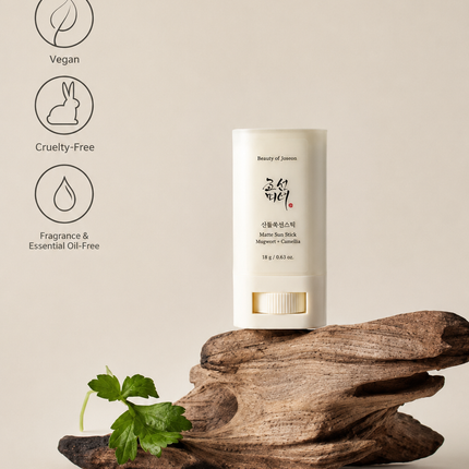 BEAUTY OF JOSEON | Matte Sun Stick Mugwort + Camelia 18G