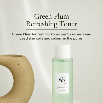 BEAUTY OF JOSEON | Green Plum Refreshing Dynasty Toner AHA+BHA
