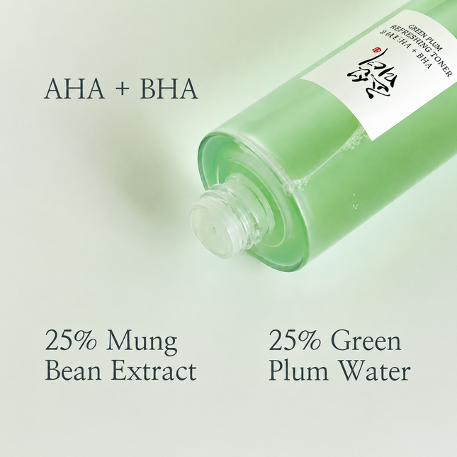 BEAUTY OF JOSEON | Green Plum Refreshing Dynasty Toner AHA+BHA