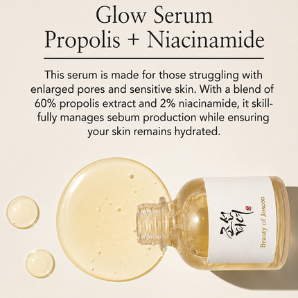 BEAUTY OF JOSEON | Glow Serum Propolis + Niacinamide 30ml