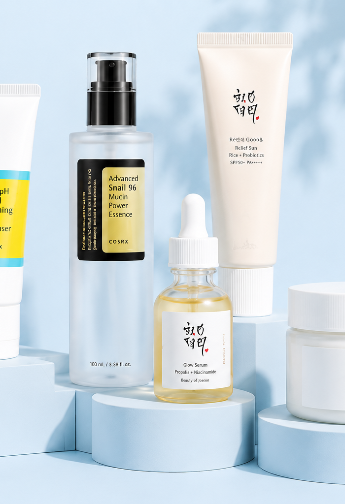 <h2><strong>"Finally achieved the glow I wanted!"</strong></h2><h2>"The COSRX and Beauty of Joseon products work perfectly together. Within a few weeks my skin looked brighter, smoother, and deeply hydrated."</h2><h4>⭐⭐⭐⭐⭐</h4><h4><br/></h4><h4><strong>July 26, 2026</strong><br/></h4>