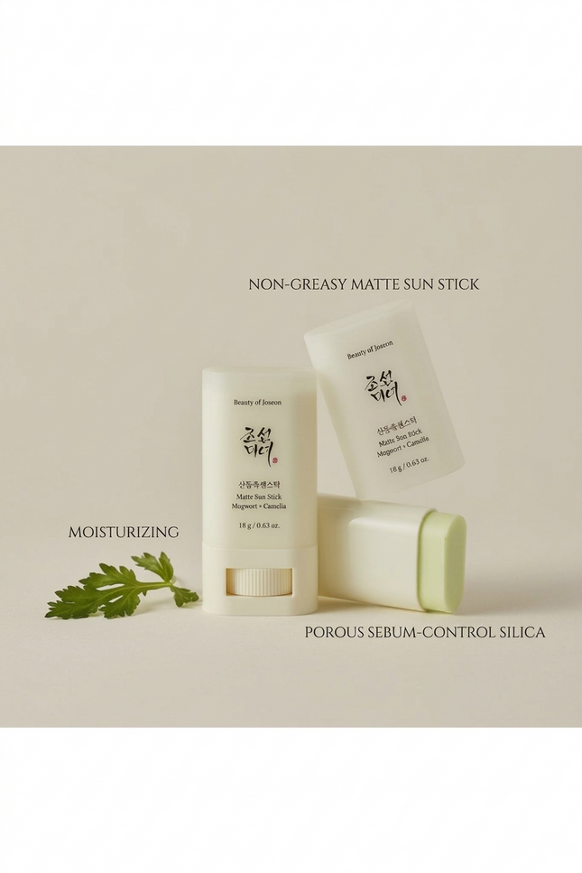 BEAUTY OF JOSEON | Matte Sun Stick Mugwort + Camelia 18G